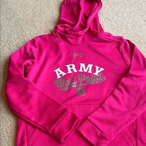 Under Armour Bright Pink Army West Point Hoodie